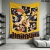 Haikyu!! Wall Tapestry Aesthetic Wall Hanging Printed Fabric Blanket Decorative Tapestries for Bedroom Living Room Home Decor