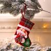 Socks Santa Sacks DIY Lovely Hanging Ornament Christmas Decorations Christmas Stocking Candy Bag