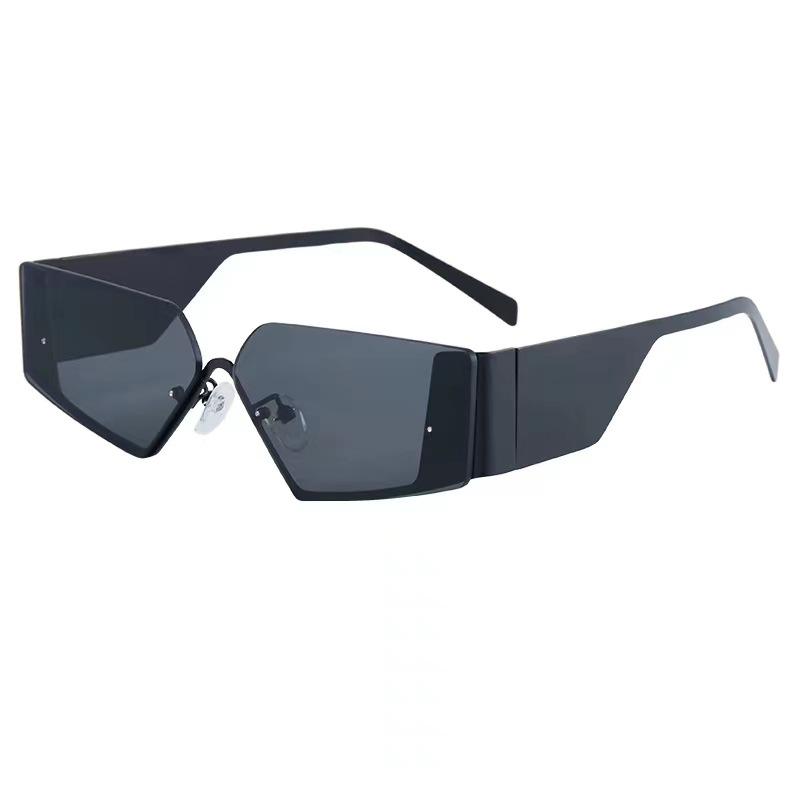 European American Stylish Sunglasses Women Rimless Anti-Reflective Men Sun Glasses Driving Hiking Women Sunglass