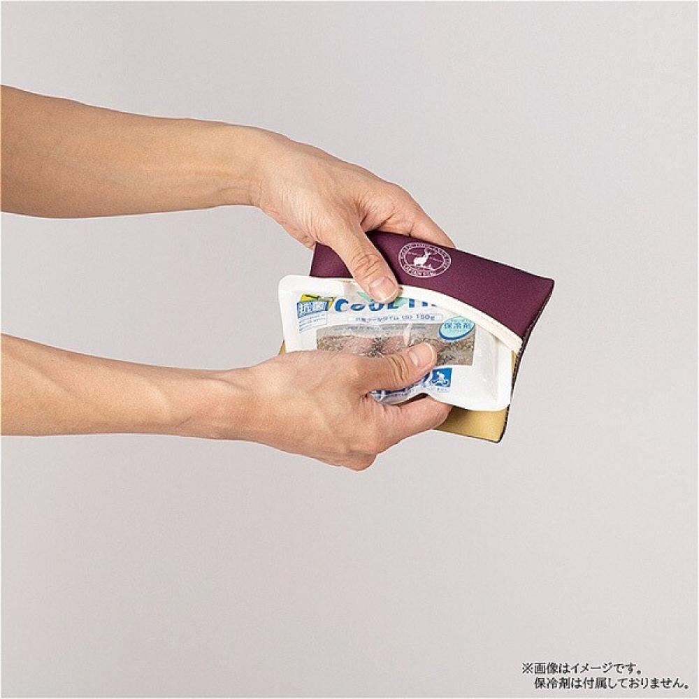 Captain Stag Ue 689 [ice Pack Case Cool Time Case Small Bordeaux Classic]