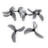 8Pcs Diy Accessories For Rc Fpv Racing Freestyle 1.8Inch Cinewhoop Toothpick Drones 45Mm 3-Blade Pc Propeller 1Mm 1.5Mm