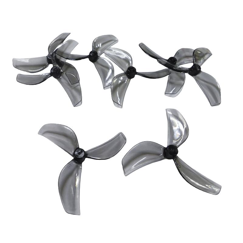 8Pcs Diy Accessories For Rc Fpv Racing Freestyle 1.8Inch Cinewhoop Toothpick Drones 45Mm 3-Blade Pc Propeller 1Mm 1.5Mm