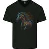 A Colorful Horse Costume Branded Cotton T-shirt for Men - Men's Summer Cotton Graphic Tee
