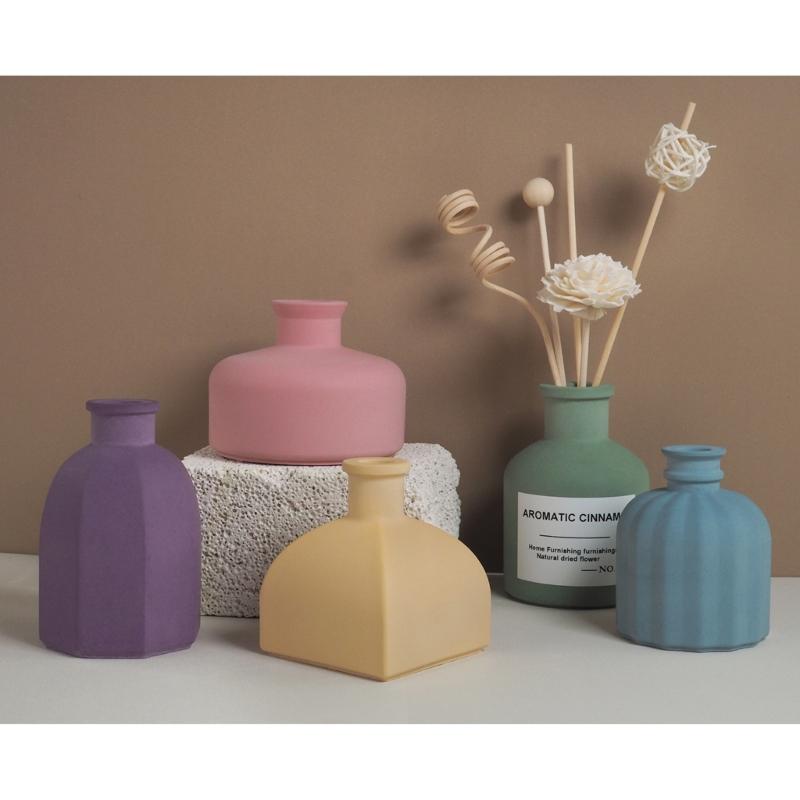 Polyhedral Flower Vase Silicone Mold for Vase Making Reusable Candle Resin Epoxy Mould Casting Molds DIY Silicone Mold