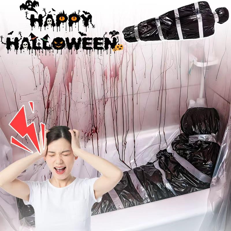150cm Halloween Straszny Dmuchany Manekin Wiszący Rekwizyty Martwego Ciała do Nawiedzonego Domu na Zewnątrz na Podwórko Cosplay Dekoracja DIY