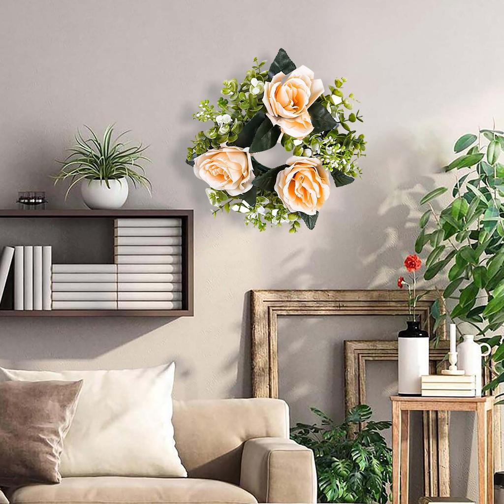 Simulatiebloemen Kandelaars Kransen Woonkamer Tafeldecoraties Sieraden Rozen Kaarsen Bekers Sfeerdecoratie Props
