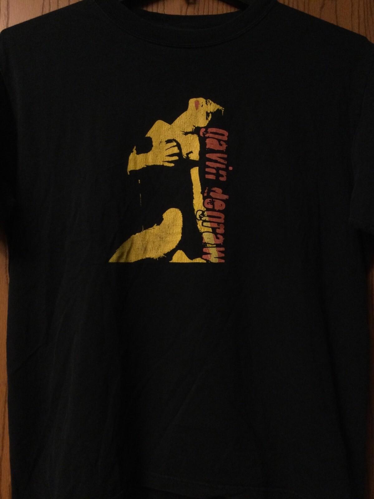 Gavin DeGraw - Summer 2005 Tour - Black Shirt - 2 Sided - Anvil - M XL
