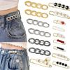 Adjustable Jeans Button Pins No Sew and No Tools Instant Pant Waist Tightener Buttons Detachable Decorative Waist Buckles