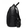Fashionable PU Leather Backpack with Adjustable Shoulder Straps Simple Design Suitable for Daily Use Travel Shopping and Other Scenarios