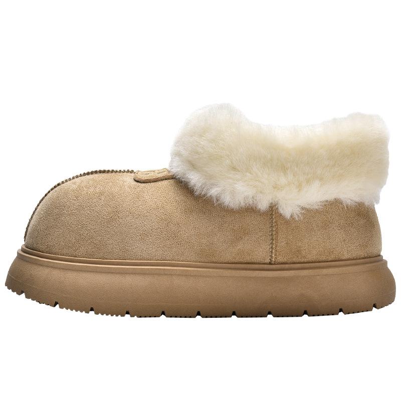 Winter New Thick-soled Warm Snow Boots Women's Versatile Short Boots 3417