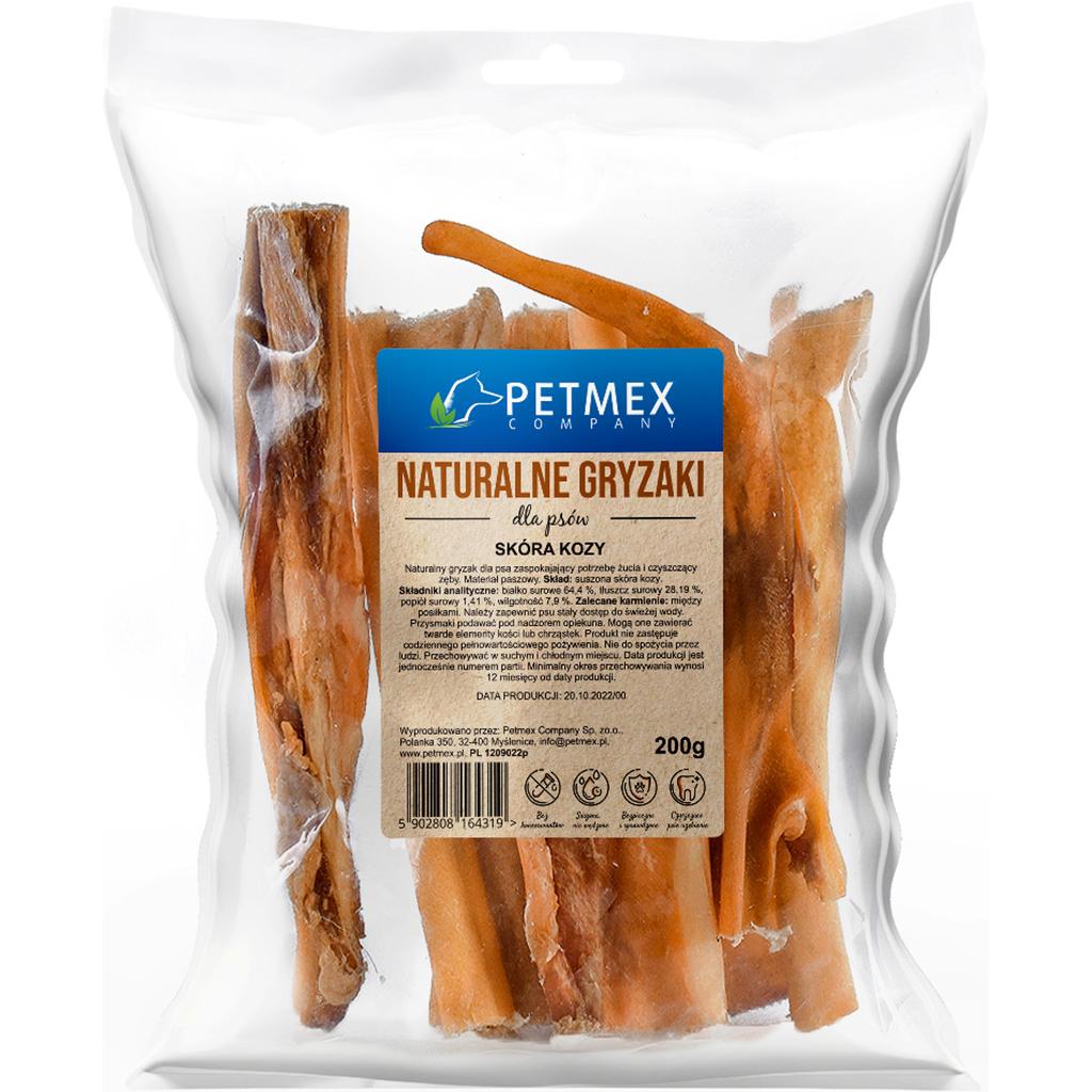 Przysmak, Naturalny Gryzak Dla Psa Skóra Kozy Petmex 200G
