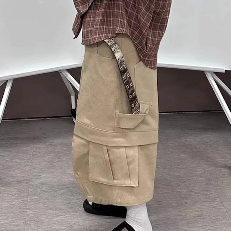 DRIPX Shorts Three-Dimensional Silhouette Pleated Scimitar Seven-Eighths Pants M
