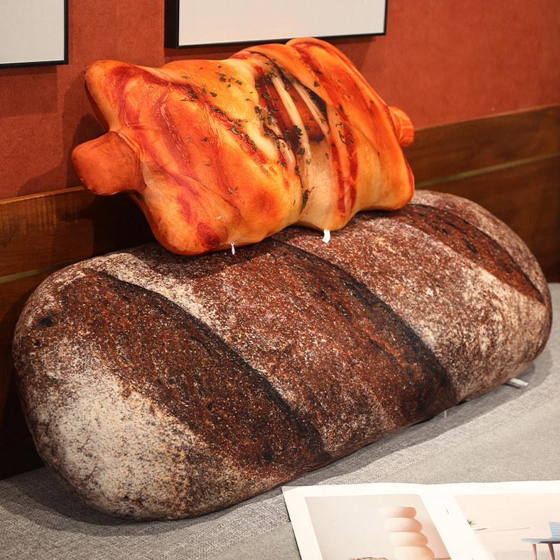 Giant Pillow Simulation Kawaii Big Bread Plush Pillow Doll Soft Cute Food Cushion Toys Birthday Christmas Gift