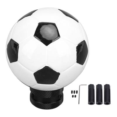 Gear Shift Knob Resin Football Look Gear Shifter Lever Head with Colored Paint for Most Manual Cars