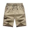 Middle-aged Men's Business Casual Five-minute Shorts Big Size Cargo Five-minute Shorts