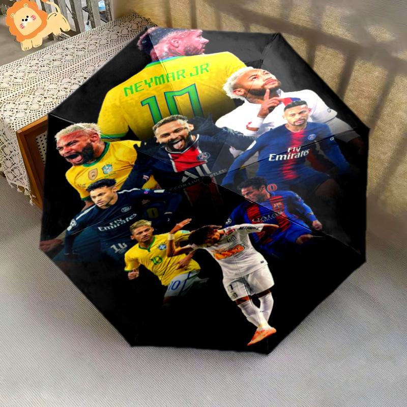 Legends Game: Messi's Journey Folding umbrella Umbrella 8 paraphenoid bones outdoor light printing