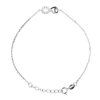 Armband - LOVA LOLA VAN DER KEEN - Infinity - 925 Sterling Silber - Zirkonoxid - Damen