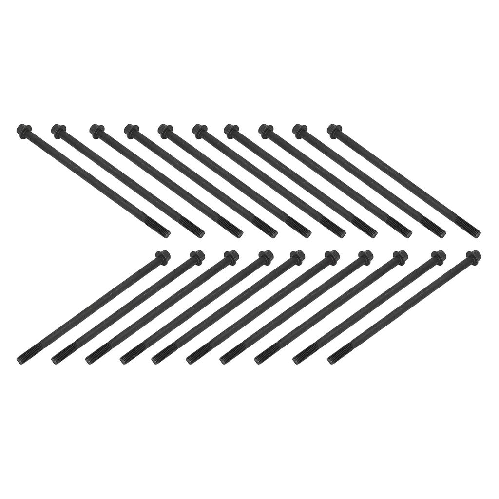 20 Stück Flanschschraube Sechskantkopf Lang Kohlenstoffstahl M8x180 Befestigungselement für Maschinenausrüstung