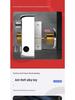 Cerradura de Puerta Antirrobo de Acero Inoxidable Bronce Rojo para Puertas de Madera o Hierro, Uso Doméstico o de Dormitorio, Con Núcleo de Cobre