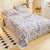 1pc Plaid Flannel Blanket Sheet Warm Soft Cozy Throw Blanket Sofa Bed Room Office Nap Blanket Autumn Winter Fluffy Bubble Fleece Blanket Sheet