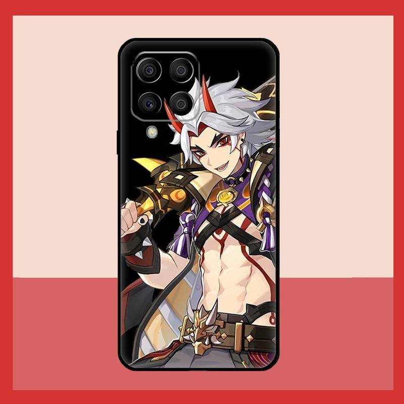 Genshin Impact Arataki Itto Case For Samsung Galaxy M12 M52 M06 M16 M36 M56 M33 M15 M55 M31 M13 M14 M53 M32 M35 M34 M54
