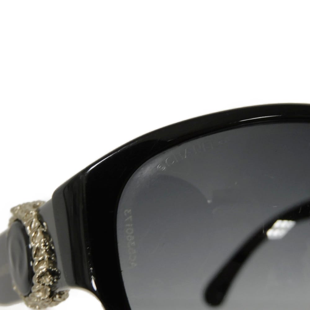 Used 10097 COCO Mark Butterfly Shape Eyewear 5192A c.622/3C 7968 Logo CC Mark Acetate Black Women's from Japan AUTHENTIC