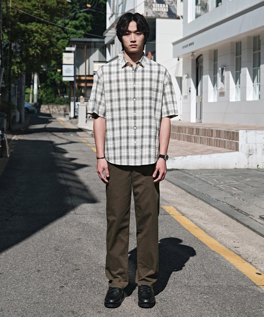 STCO Vibe Shift Coolmax Half Elastic Waist Chino Pants_Khaki (Semi-Wide Fit)_Lpaxb02Esk