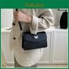 Chic Retro Small Handbag Fashionable And Elegant Pu Leather Tote For Women 2023 Summer New Trendy Shoulder Bag