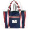 GUCCI 189665 hysteria logo Vertical Tote Bag, Shoulder Bag Nylon Navy/Red