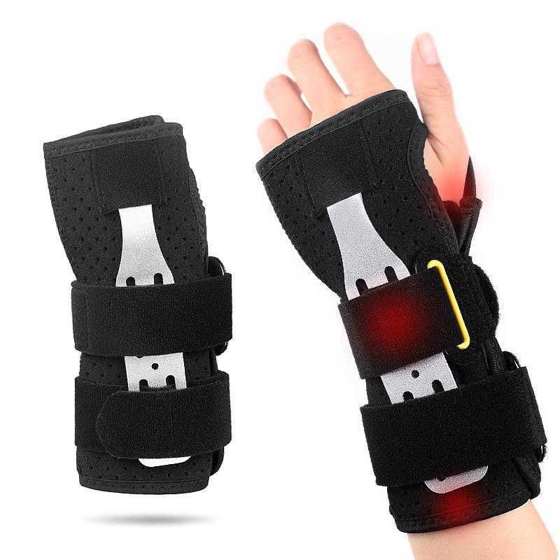 Wrist Fixation Strap Adjustable Breathable Wrist Sprain Fixation Joint Protector Support Palm Wrist Strap