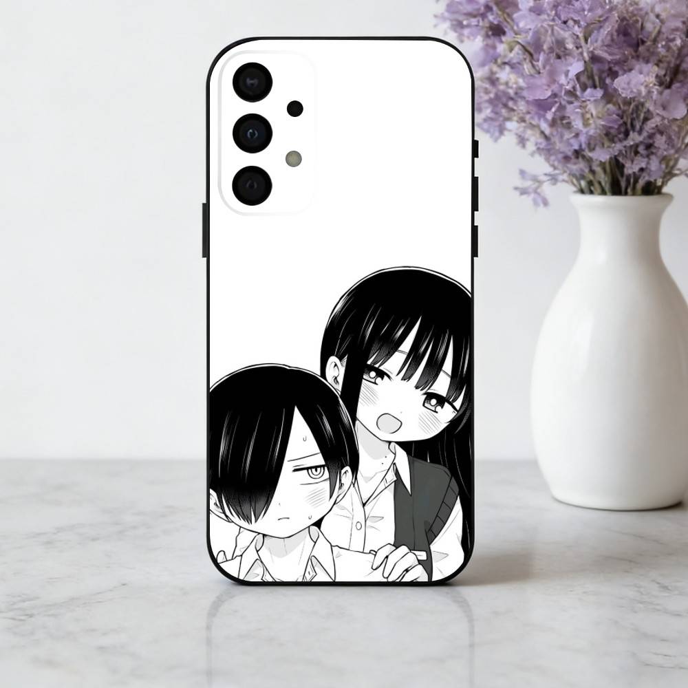 Manga The D-Dangers In My H-Heart Phone Case For Samsung Galaxy A73,A72,A71,A70,A53,A52,A51,Soft Silicone Black Cover