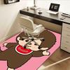 1pc Monchhichi,Cartoon,Character Office Carpet Soft Polyester Non slip Machine Washable Indoor Carpe