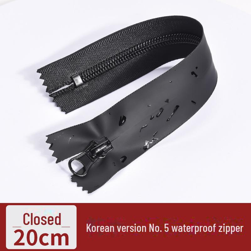 

нет. 5 Черная нейлоновая водонепроницаемая невидимая молния для кармана спортивной куртки на открытом воздухе, с открытым концом