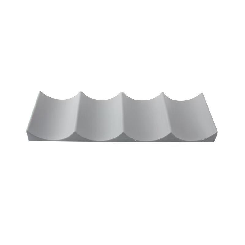 

Red Wine Storage Rack - Creative Plastic Wine Bottle Shelf for Refrigerator or Cabinet