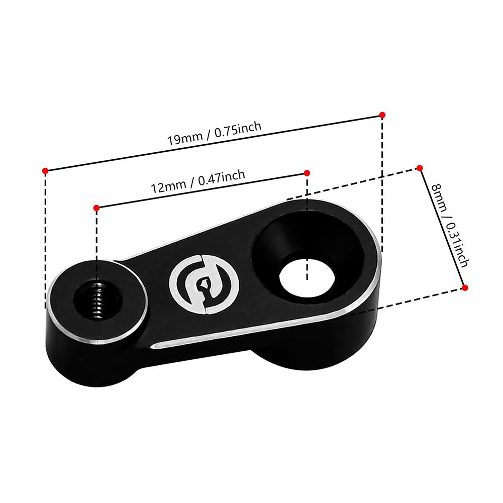 7KG Waterproof RC Digital Micro Servo with Horn Metal Gear Servo Mini Servo for TRX4 TRX6 SCX10 III 1/10 RC Crawler Car