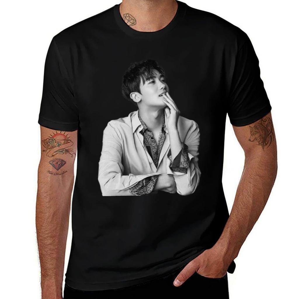 Park Hyung Sik V20 Tshirt Basic Daily Outfit Short Sleeve Tee
