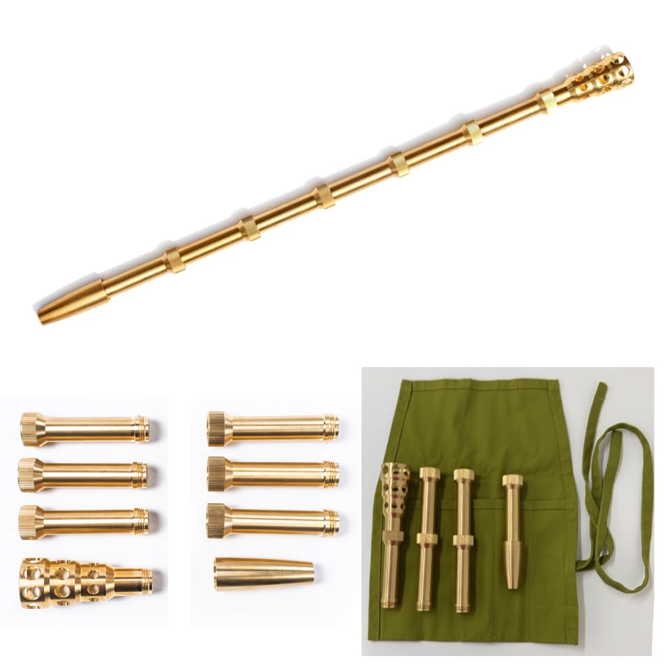 

with a fabric storage fire bellows crafted by artisans at Tanaka with fabric storage case set [Comes case] Brass-machined Metalworks, KAGURA, золотий
