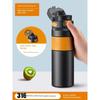 Large-Capacity Thermos Cup with Double Drinking Mouth and Straw, 316 Stainless Steel, Outdoor Portable Cup for Boys and Girls Going To School