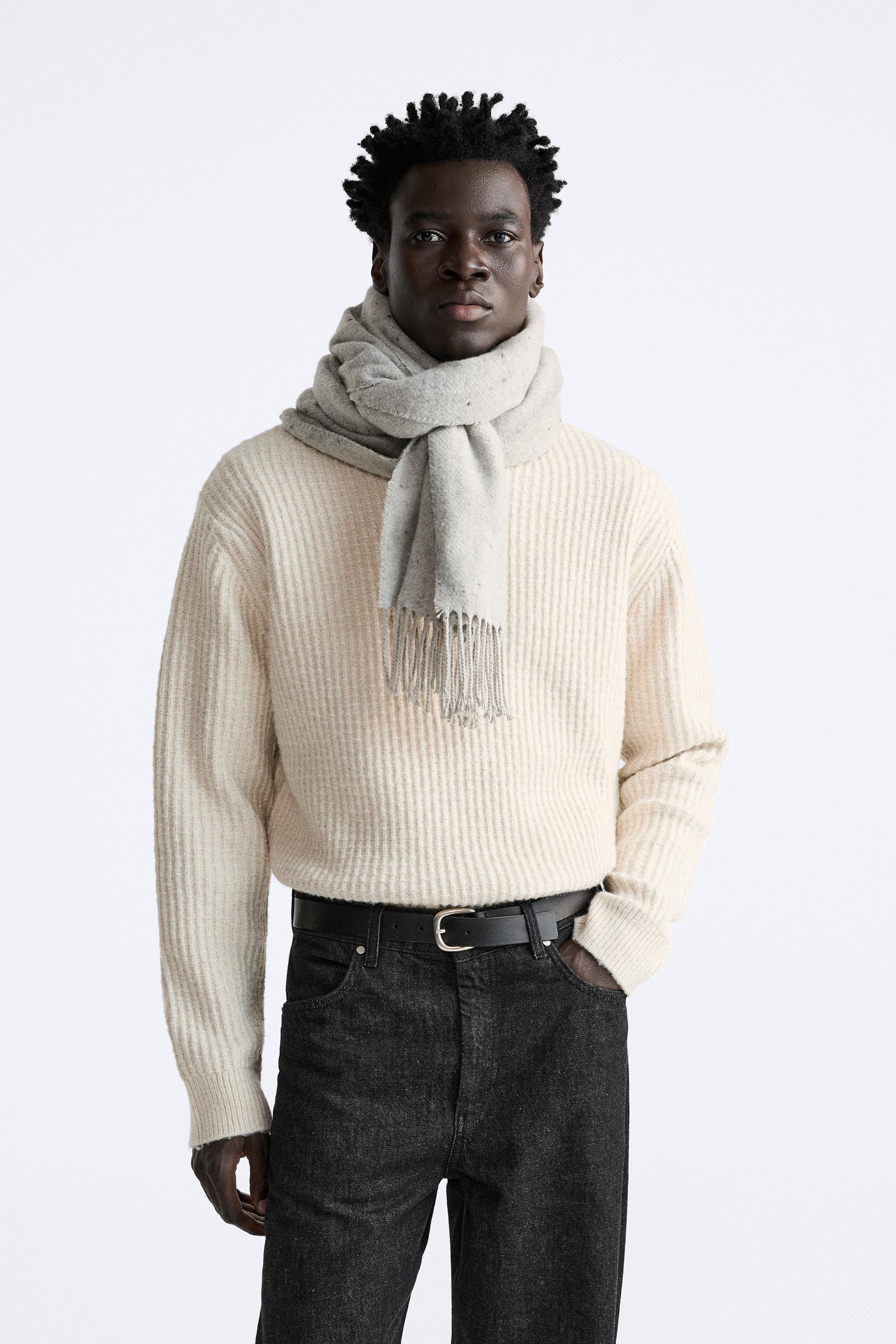 

ШАРФ НИКЕРБОКЕР С ТЕКСТУРНЫМ ЭФФЕКТОМ ПРЯЖИ