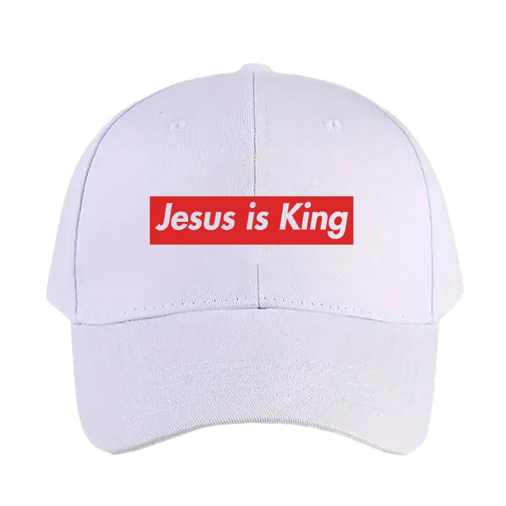 Jesus Is King Cap Summer Woman Man Adult Hat Fashion Casual Adjustable Printed Baseball Caps Trucker Cap