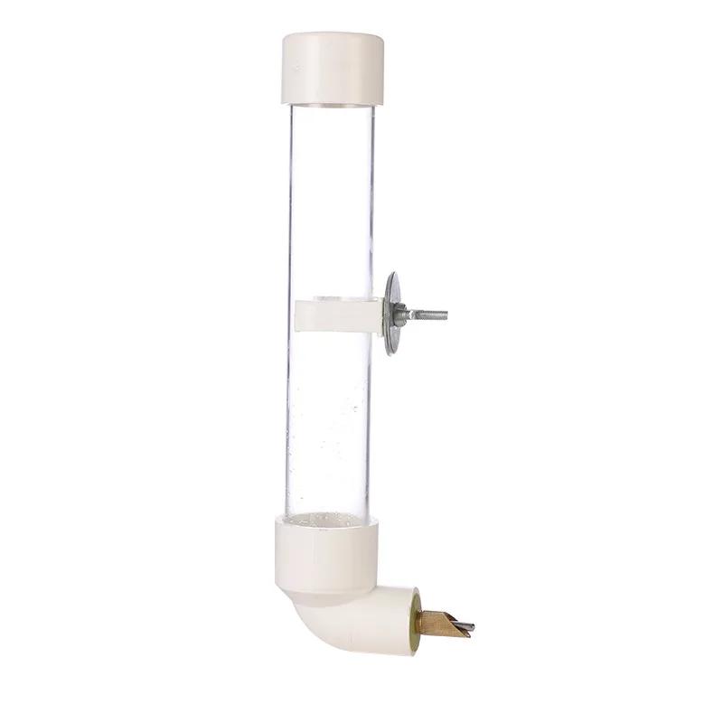 

1 шт.-Автоматическая поилка для птиц, бутылка для воды с иглой, оборудование для обеспечения водой птиц белый