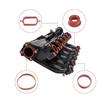 20 Stück Autoteile Zubehör Ansaugkrümmer Dichtungssatz für BMW M47 M57 E46 E53 E60 E63 E65 E87 E90 E91