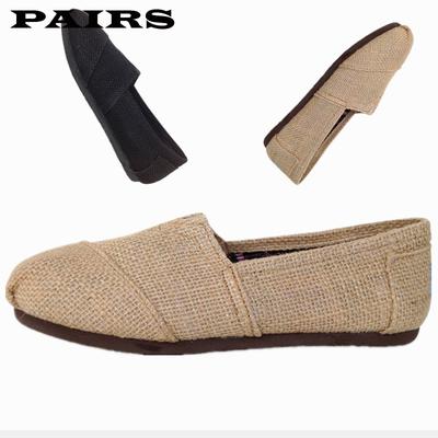 2024 Spring Autumn Men Flat Shallow Loafers Hemp Shoes Fabric Male Casual Shoes Comfort Breathable Footwear Zapatos De Hombre