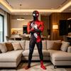 Kids and Adults Full Body Full Coverage Stretch Bodysuit Cosplay Costume for Parties