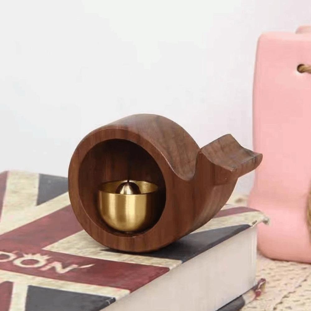 Wood Entrance Door Bells Wireless Dopamine Wind Chimes Little Whale Doorbell  Bedroom Pendant