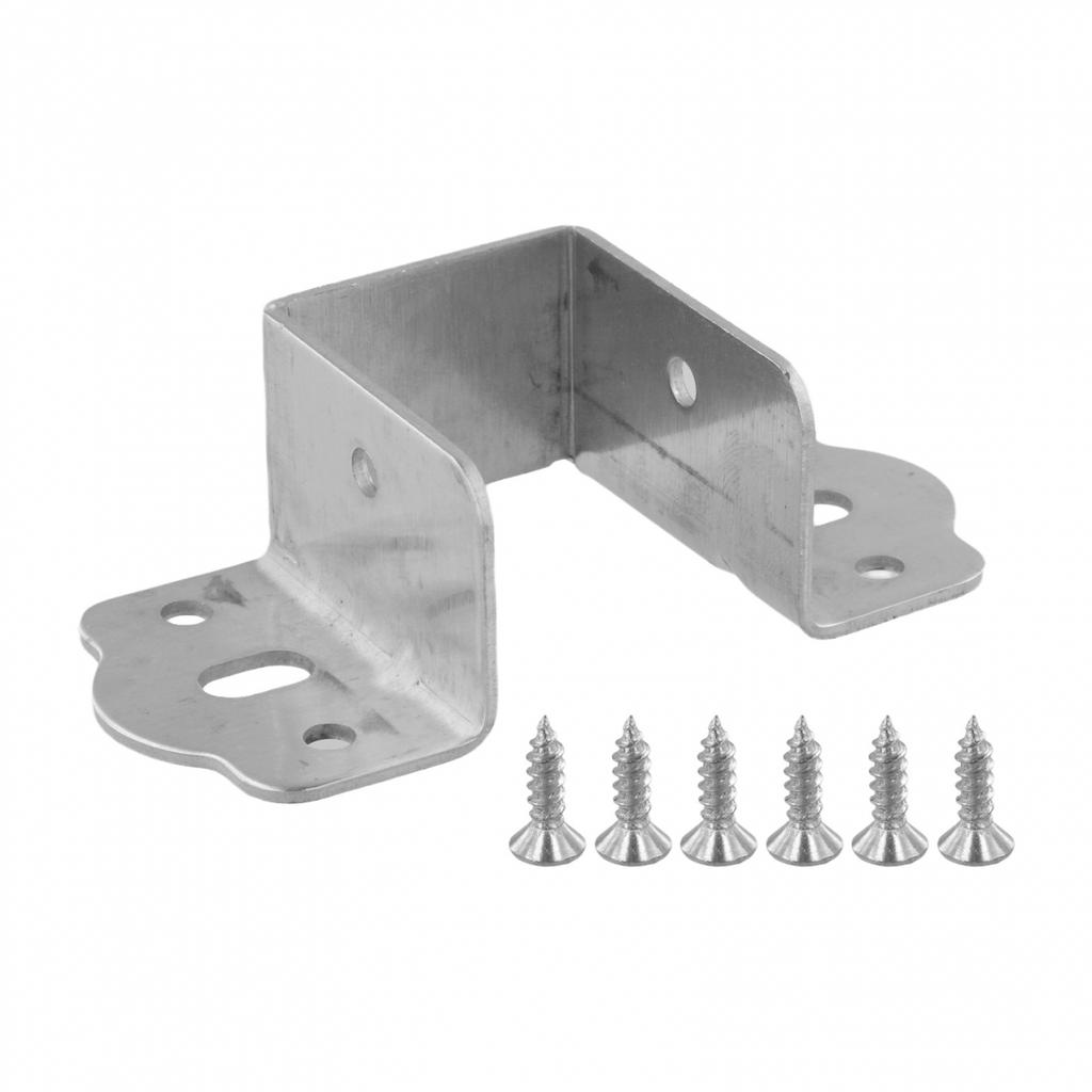 Bed Rail Brackets Heavy Duty Support Metal Hinges Galvanized Finish