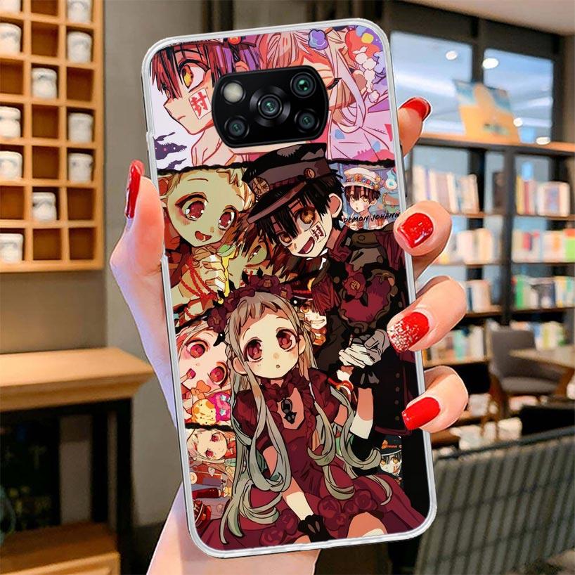 Étui de téléphone Hanté Hanako Kun Anime pour Xiaomi Poco F7 Ultra X7 X6 X5 Pro M7 Redmi 15C 15 13C 13 12C 12 10C 10 9A 9C