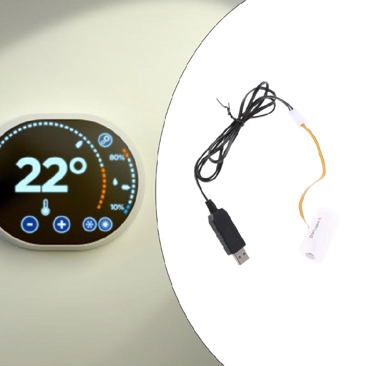 USB Battery 3V LR14 C Battery Eliminators Cable Replace 2Pc 1.5V C Batteries for LED Light Electronic Toy Strips Light