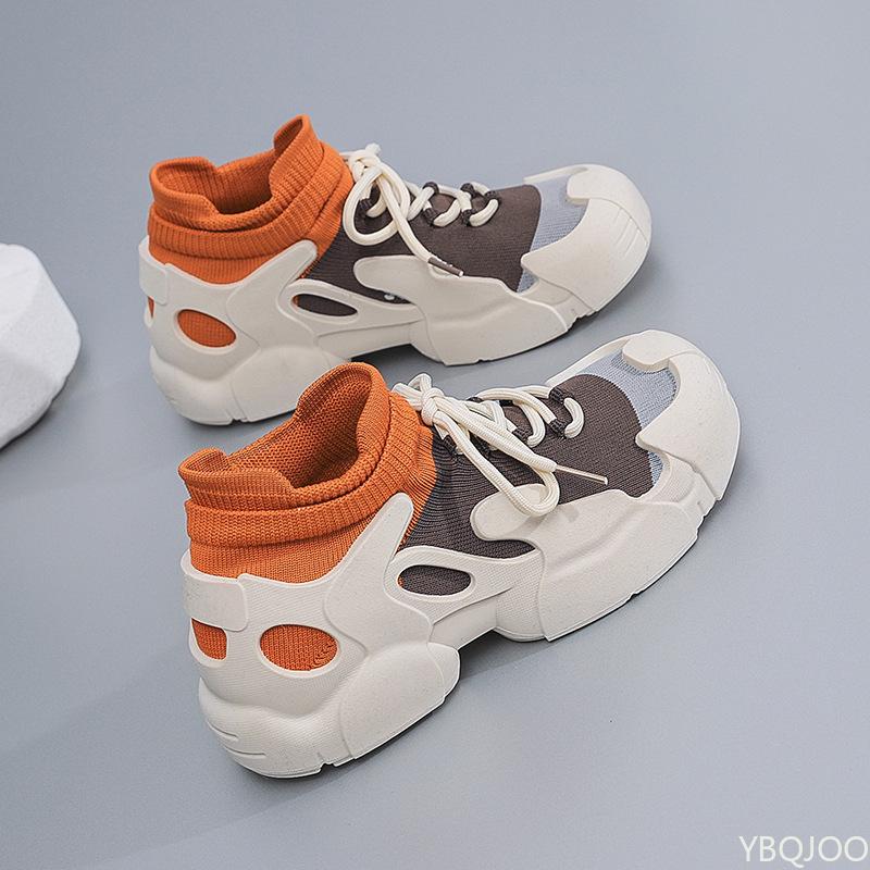 Fashion Fashionable versatile Women's Casual comfortable Sports Shoes Lightweight Breathable Color Blocking Shoes Women Sneakers