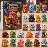 Christmas Tree Decorations Dragon Advent Calendar 2026, 24 Day Bookish Countdown with Cute Gift Sets Mini Acrylic Dragons, Fantasy Book Lover